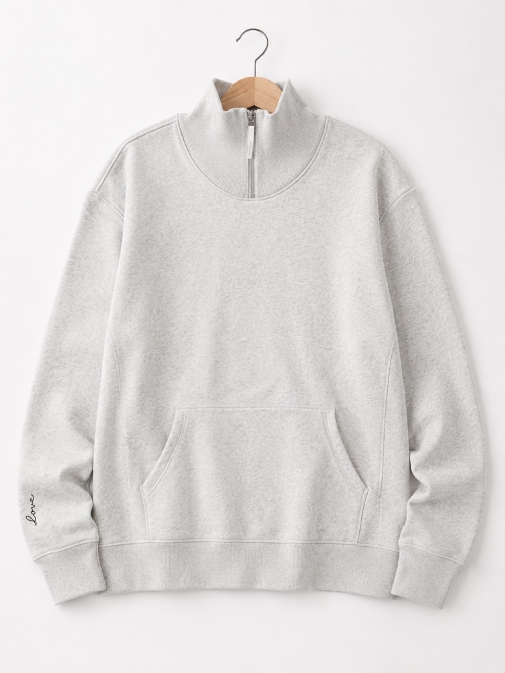 Athleta Girl do what you love Half-Zip Sweatshirt Tunic fits Women’s Small